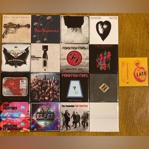 Foo Fighters Album Magnet Set